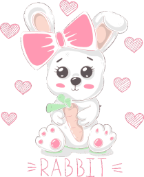 Carrot Unicorn Rabbit